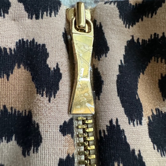 NEW Kate Spade Leopard Print Dress Size 2 With Pockets - Picture 5 of 7